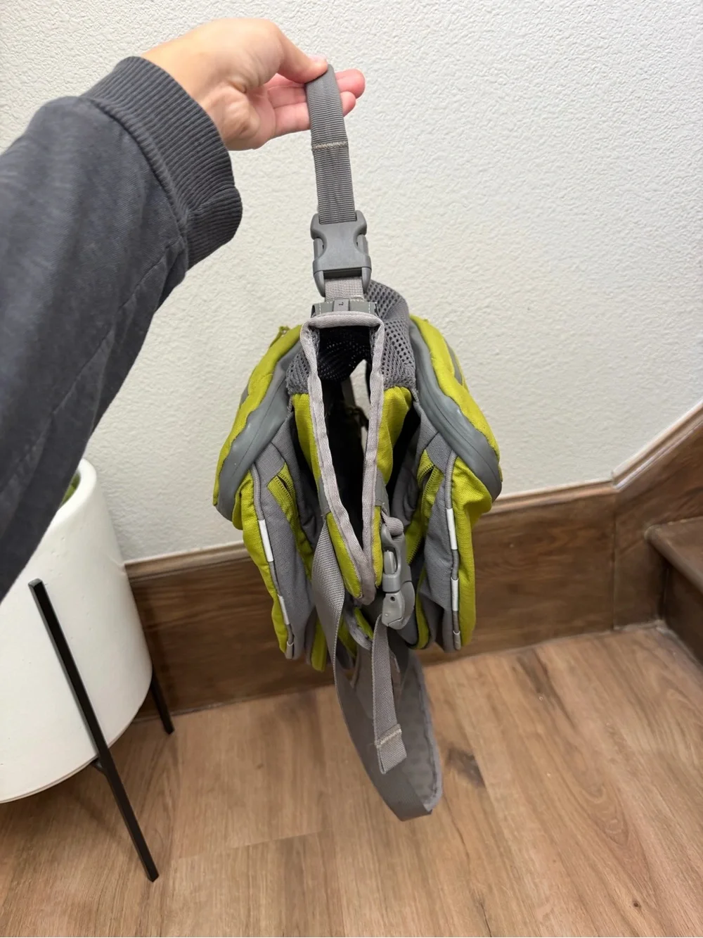 REI Lime Green Dog Pack Dog Backpack Sz L